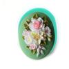 Flower Fondant Silicone Molds For Mug Decorating Rose Resin  Decoration Form Plaster Mastic Aroma Craft Making Novel