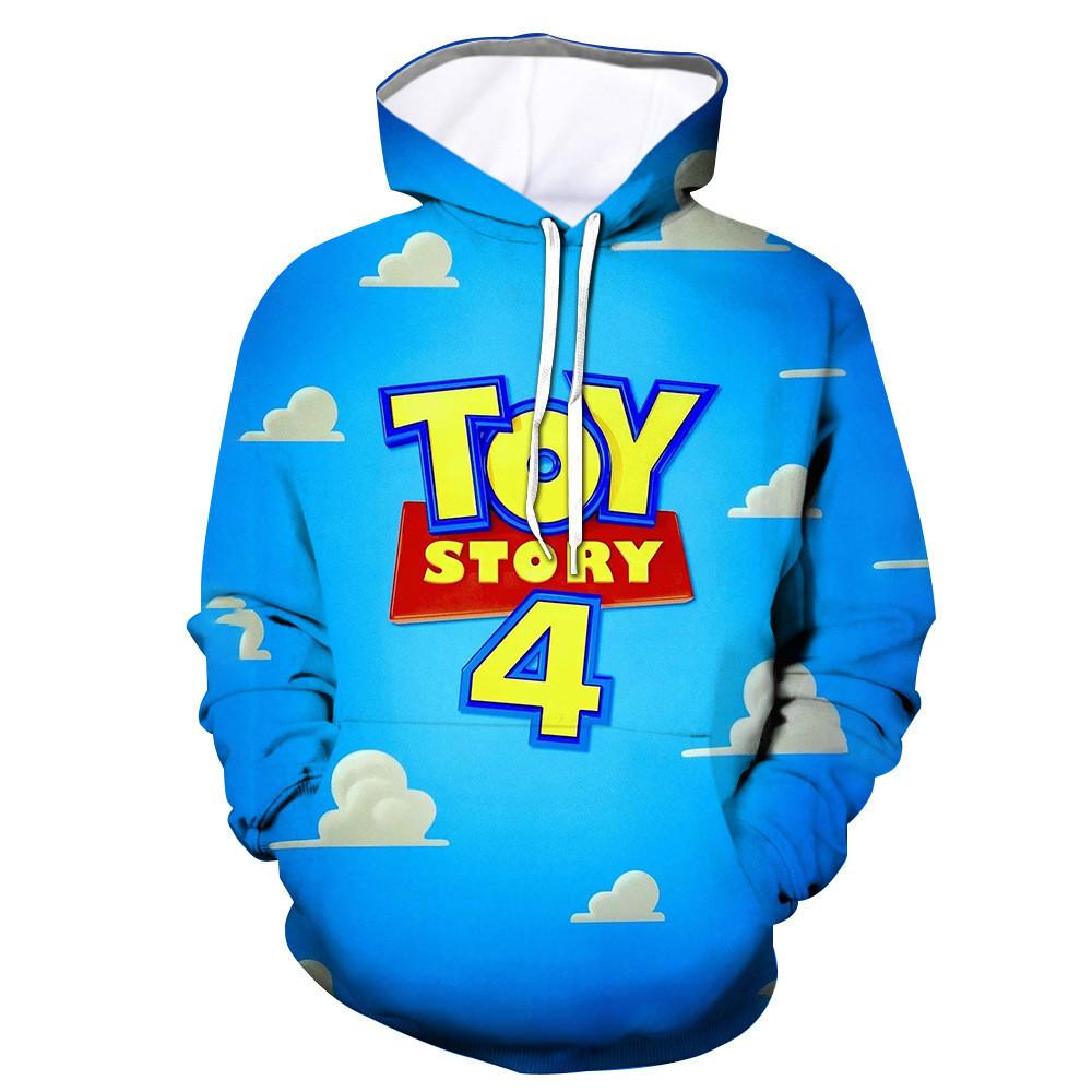 Cozy Toy Story 4 Sheriff Woody Buzz Lightyear Hoodie For Casual Comfort