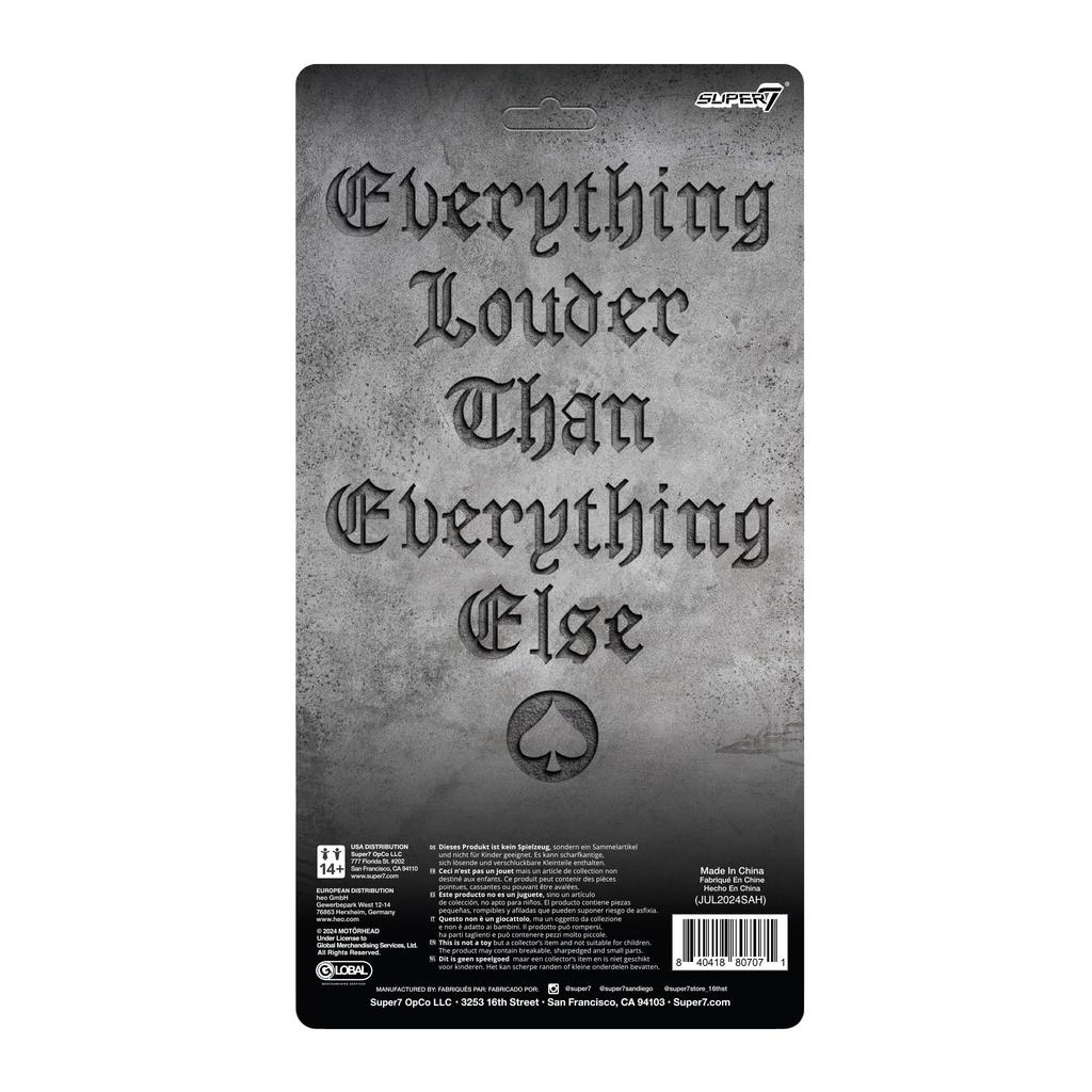 Super7 Лемми Килмистер Винтажная 5-дюймовая фигурка (Моторхед) 1/2