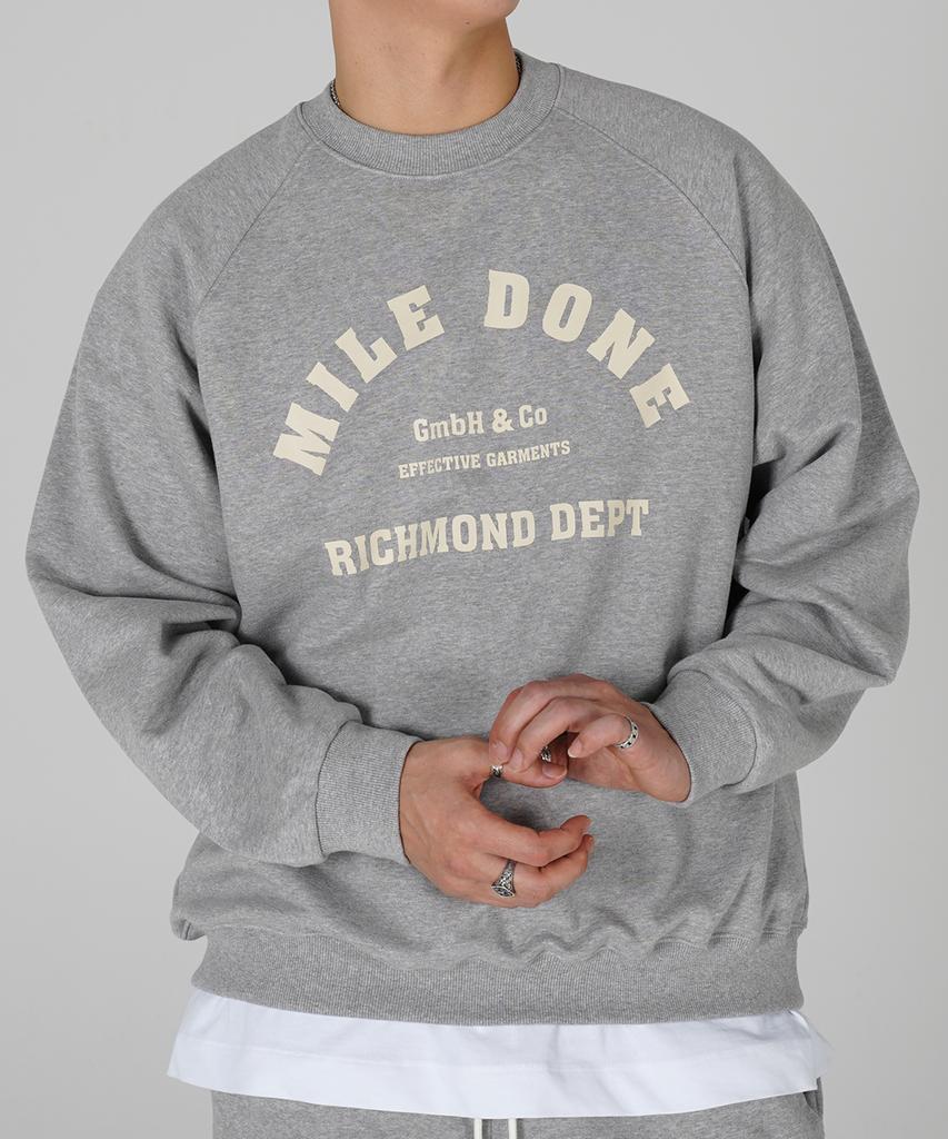 Свитшот Deomail Miledone Mildone Signature [Серый]