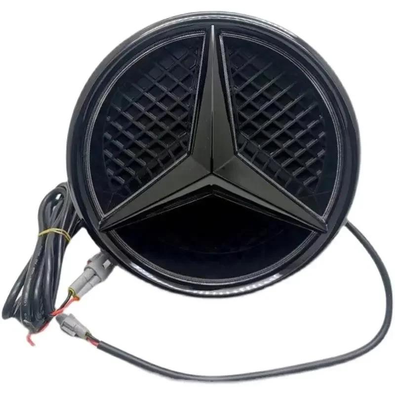Car Front Logo Light Emblem Grille Light Led Badge for Mercedes Benz W166 W176 W204 W207 W212 W218 W245 W251 W463 Accessories BF1