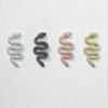 Yousheng 10Pcs/Set Nail Ornament DIY Jewelry Glitter Minimalist Snake Artistic Novelty Nail Jewelry for Women