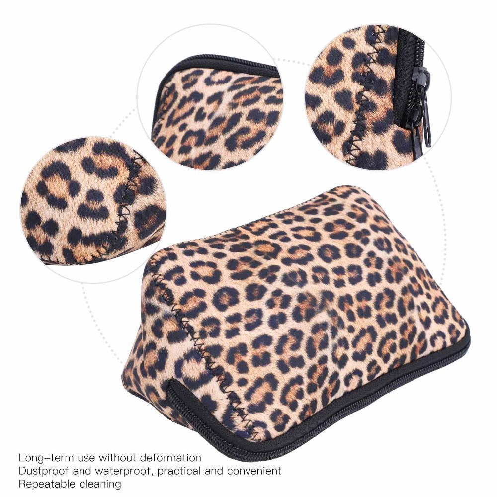 2 Pcs Neoprene Cosmetic Bag Waterproof Makeup Pouch Durable Makeup Organizer Handbag Organizer