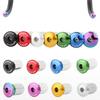 Zinc Zinc Alloy Handlebar Caps Bike Bar Ends Plugs Handle Grips Plugs Handlebar End Caps Bicycle Grip