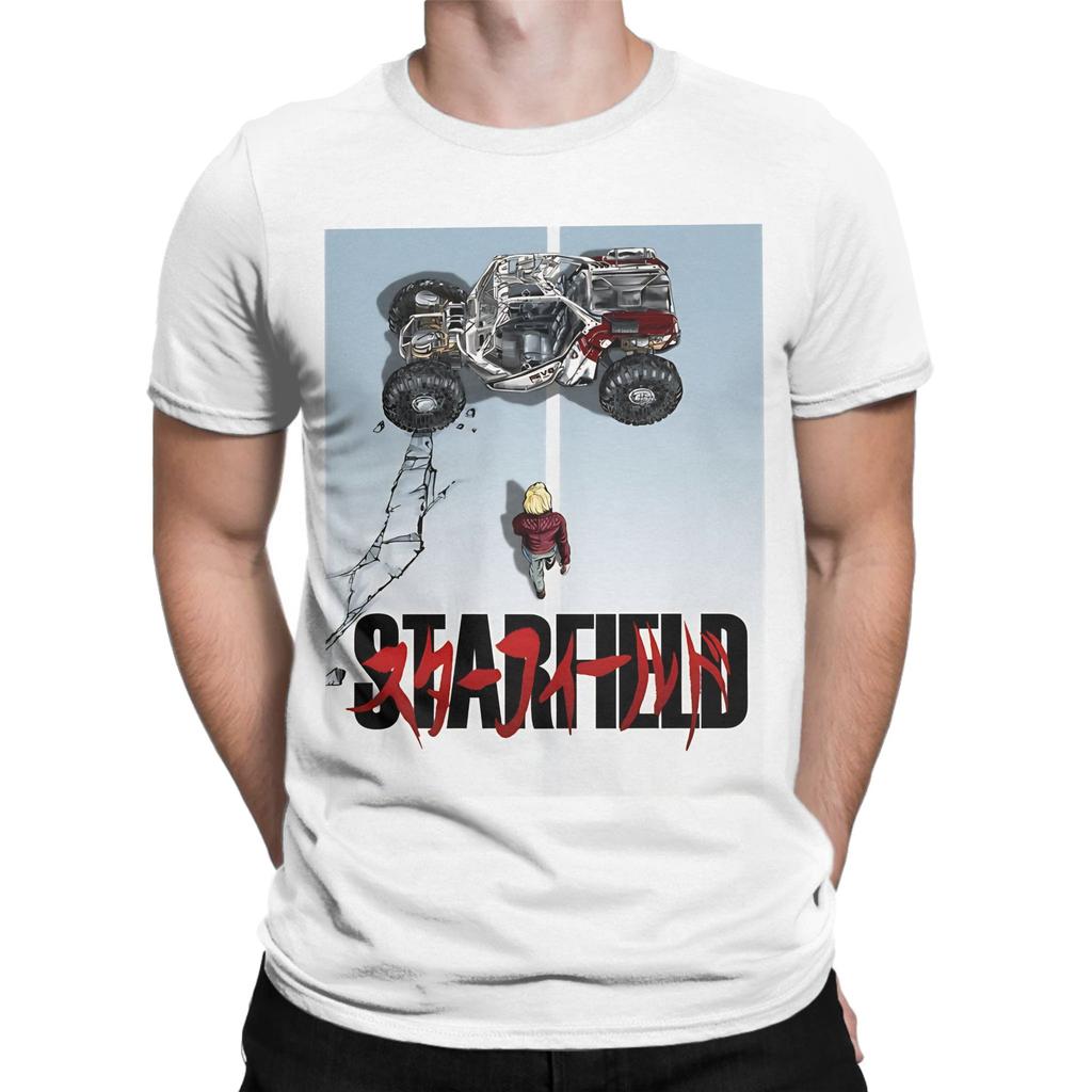 Starfield Akira Graphic 100 Cotton Tshirt Sstarfield Tees Tops For Unisex