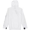 adidas Спортивная куртка с капюшоном на молнии с принтом в три полоски, мужские топы, белый FM9430