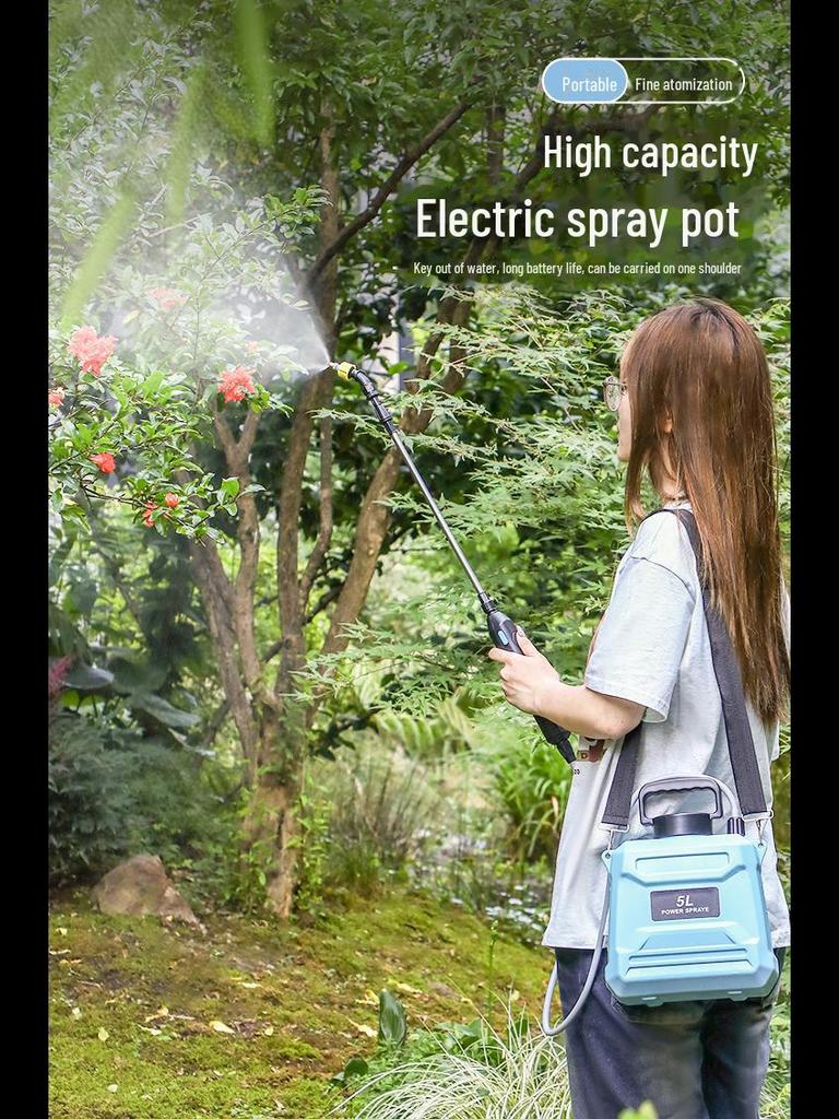 2024 New Electric Household Small Pesticide Sprayer - High Pressure Watering Pot