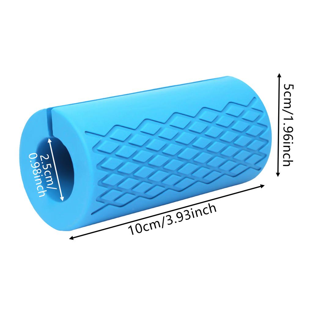 Silicone Dumbbell Grip Cover Ergonomic Dumbbell Handle Covers for Comfortable Weight Training