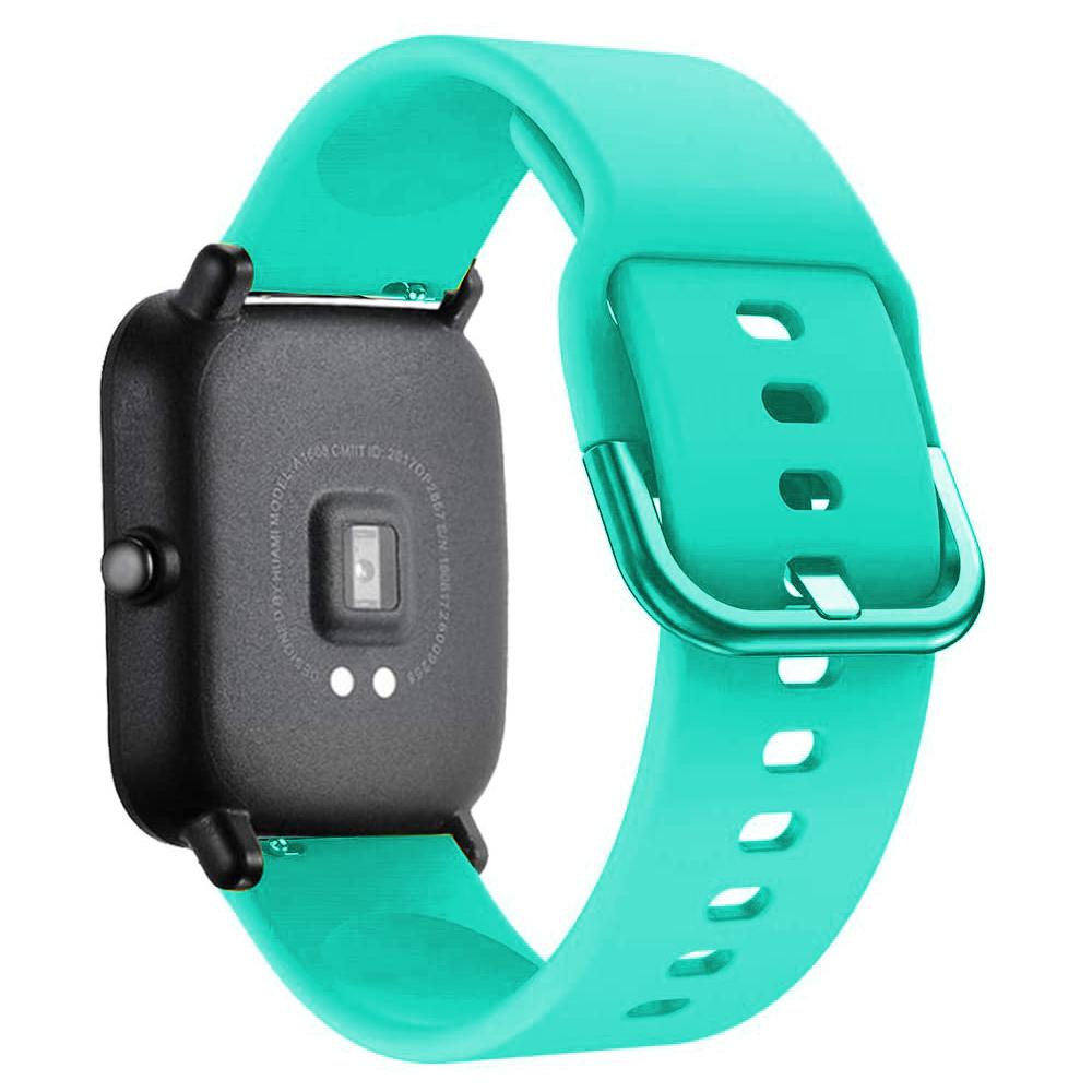 Силиконовый ремешок 20 мм/22 мм Для Amazfit GTS/2/2e/4/3/GTS2 Mini/GTR 4/47 мм/GTR2/2e/stratos 2 Браслет для часов Amazfit bip 6 5 3 ремешки