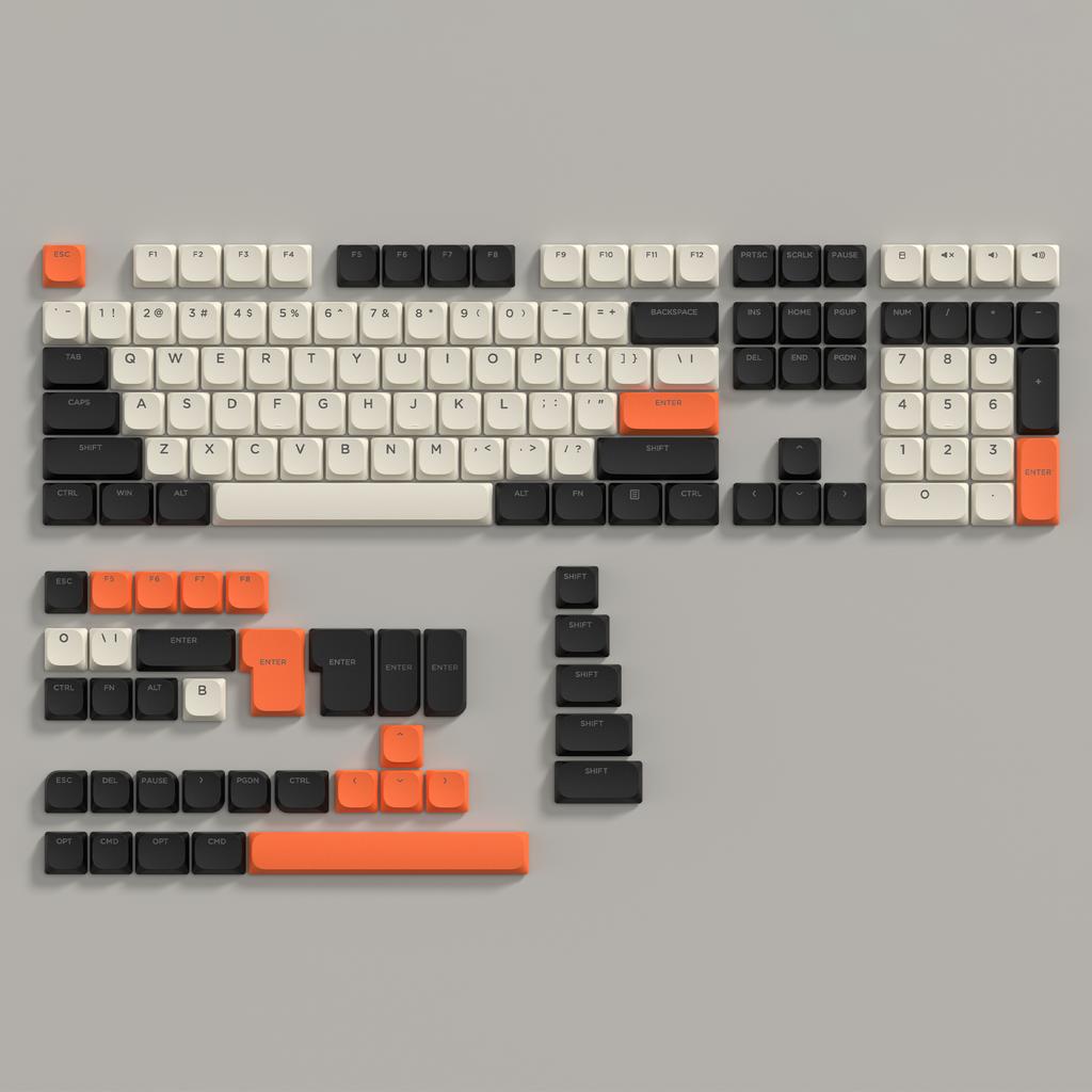 Xiaomi Horizon Slim Keyboard Keycap PBT Low Profile Keycap 138 Keys for 60% 65% 75% 100% Gateron Cherry MX Switches Mechanical Keyboard