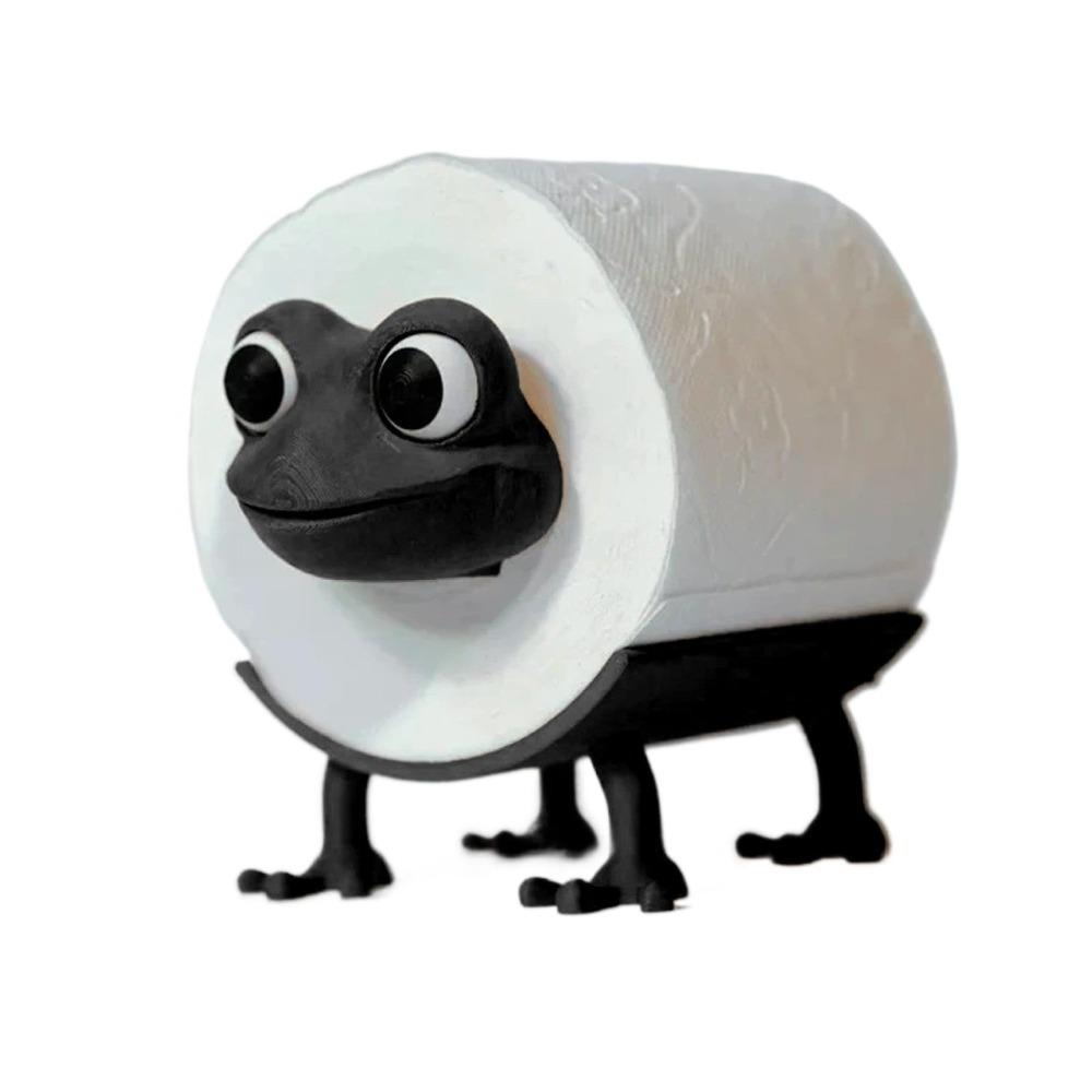 Free Standing Toilet Tissue Rack Frog Dog Bear Toilet Roll Holder Kitchen Tissue Dispenser Home