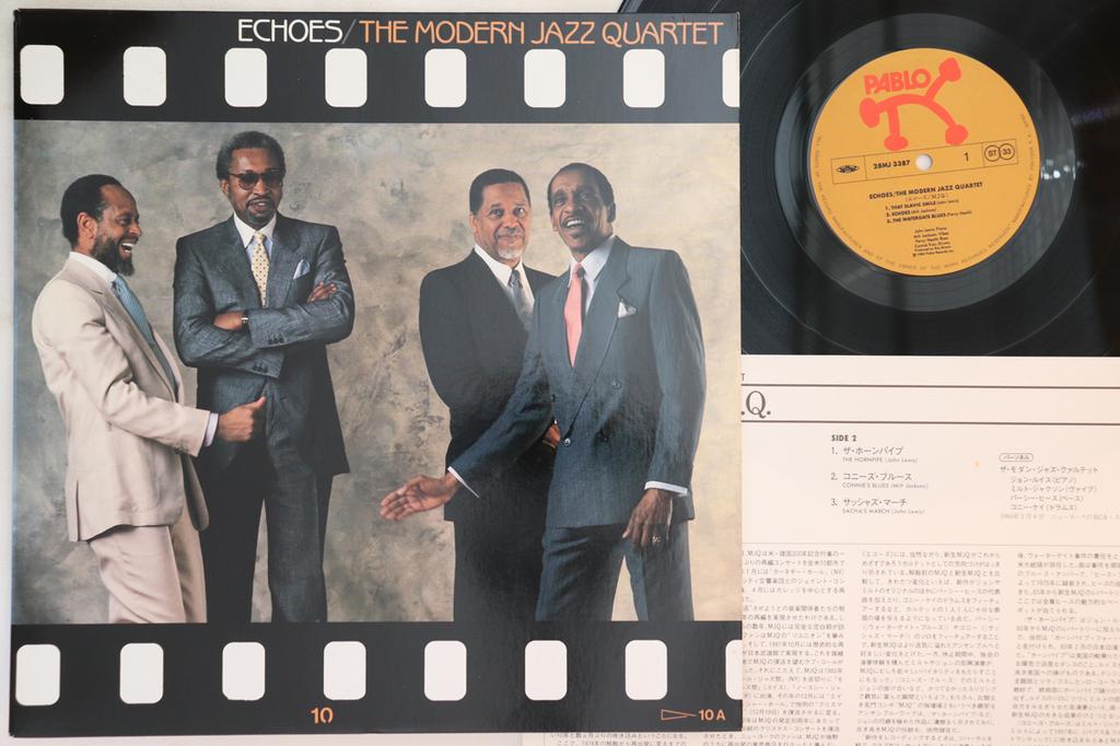 Виниловая пластинка MODERN JAZZ QUARTET Echoes 28MJ3387 PABLO 1984 Япония Джаз Б/у