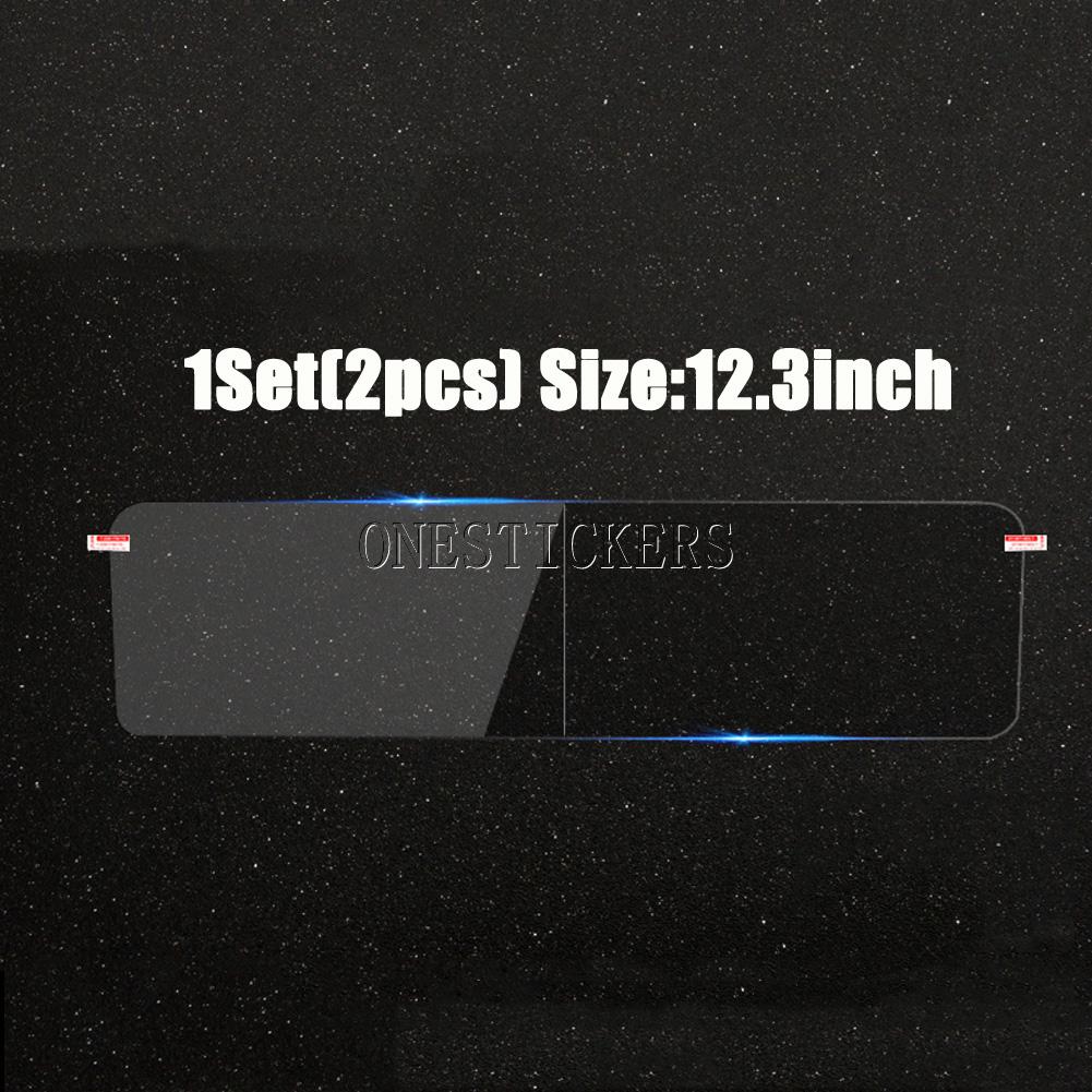 BKS2 For Mercedes Benz GLE GLS E S G Class W167 V167 X167 W213 W222 W464 12.3Inch Car Navigation Screen Tempered Glass Protector Film