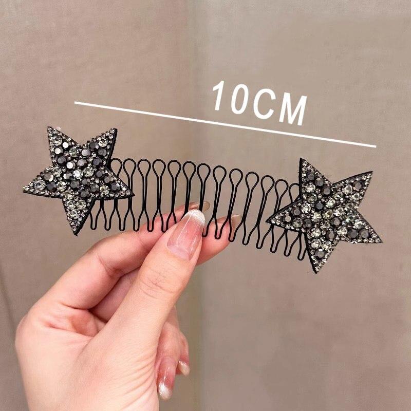 New Fashion Cartoon Hair Comb Clip Vintage Loverly Elastic Hair Bands Headbands Headwear For Children Kid Hair Accessories Gifts