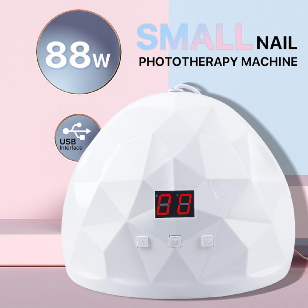 Nail Dryer Lamp UV Nail Polish Lamp Gel Curing Polishing Lamp for Gel Nails Gel Nail Polish Curing Dryer Home Salon Tool