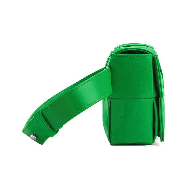 Bottega Veneta Belt Cassette Bag Parakeet/Silver Men Bags Green 651053-VCQ72-3724