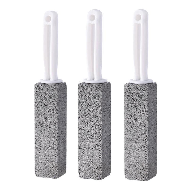 Pumice Toilet Brush for Cleaning Urine Stains, Limescale, and Waterline Marks.