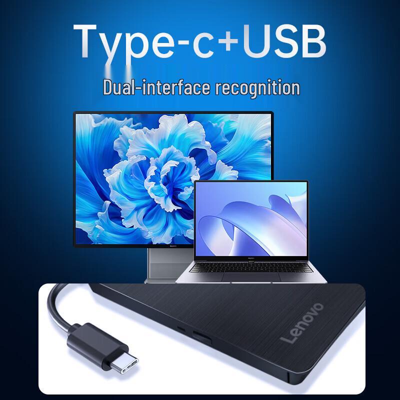 Lenovo Внешний DVD-привод DB95 USB/Type-C
