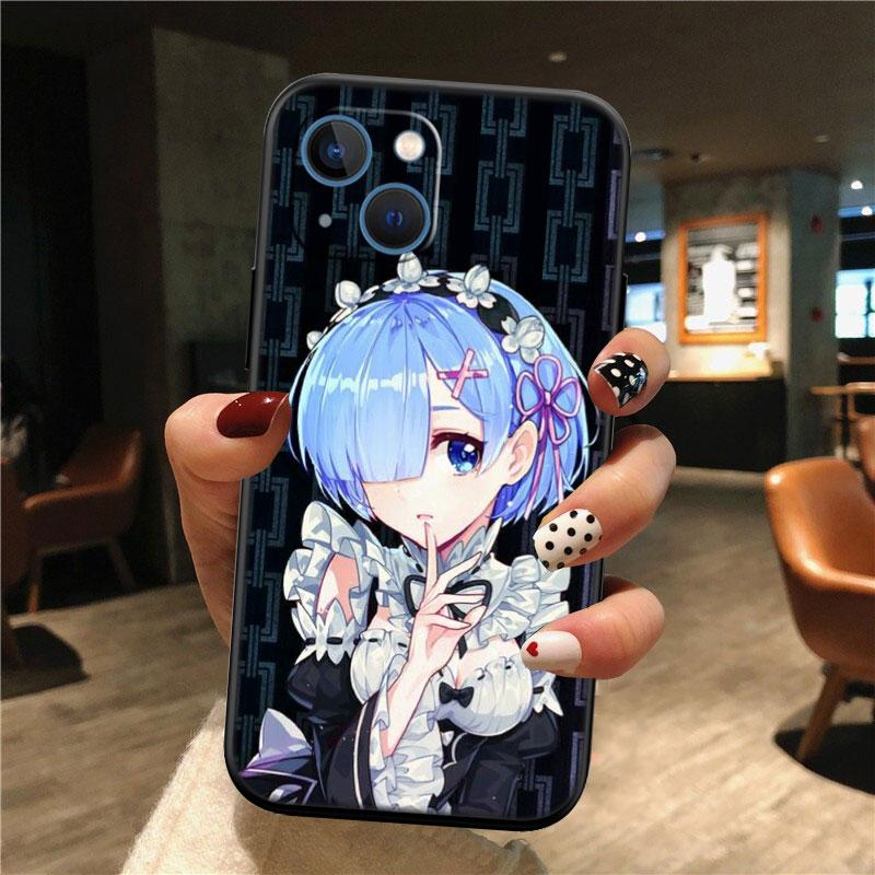 Чехол для телефона IK26 Emilia Ram Rem для Samsung Galaxy M06 M15 M16 M35 M55 M56 A36 A42 A50 A50S A51 A52 A32 A33 A05 A05S A06 A16 A20