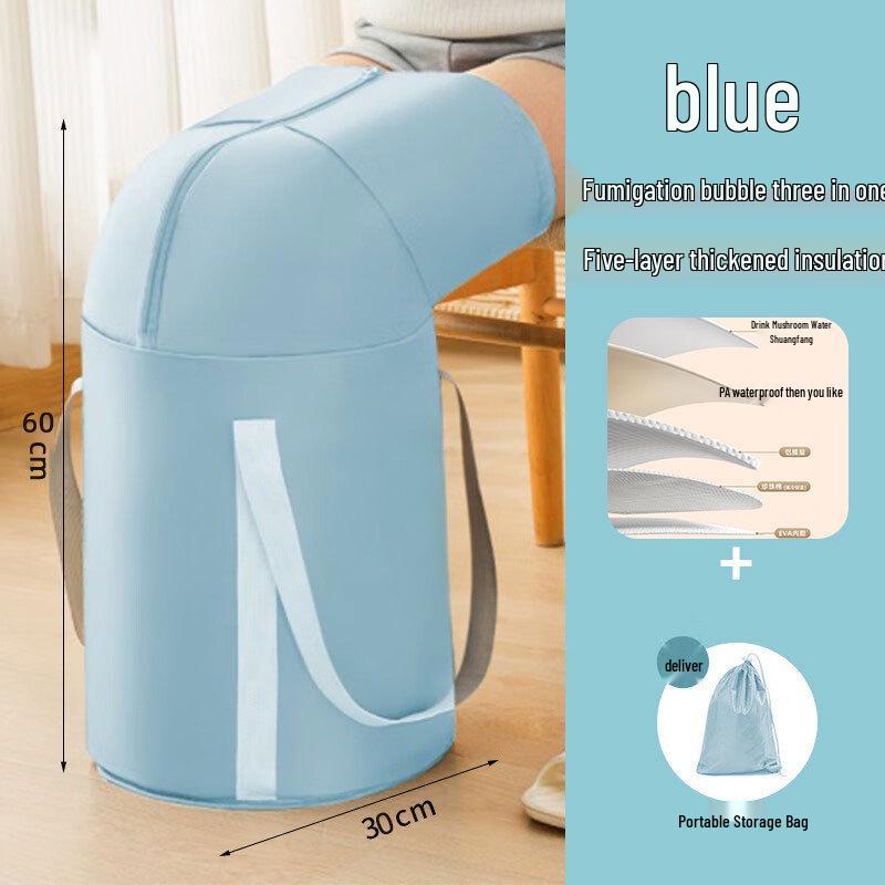 Утолщенная портативная термоизолированная ванночка для ног: Складная, глубокая, удобная для путешествий ванночка для ног для взрослых.