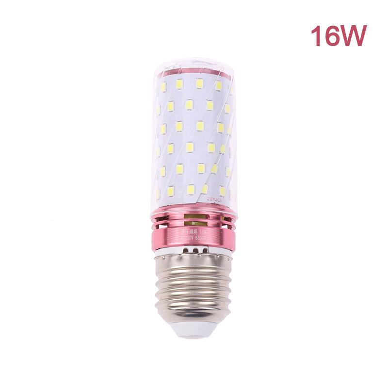 Светодиодная лампа E27 Светодиодная лампа-свеча E27 Настольная лампа-кукуруза Светодиодная люстра 12 Вт 16 Вт Лампочка Домашнее освещение Энергосберегающее освещение