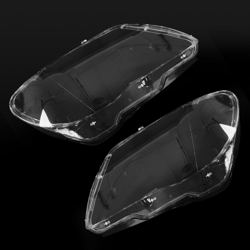 Пара линз для автомобильных фар, абажур, стеклянная крышка для BMW 7 серии E65 E66 2005-2008, крышка фары