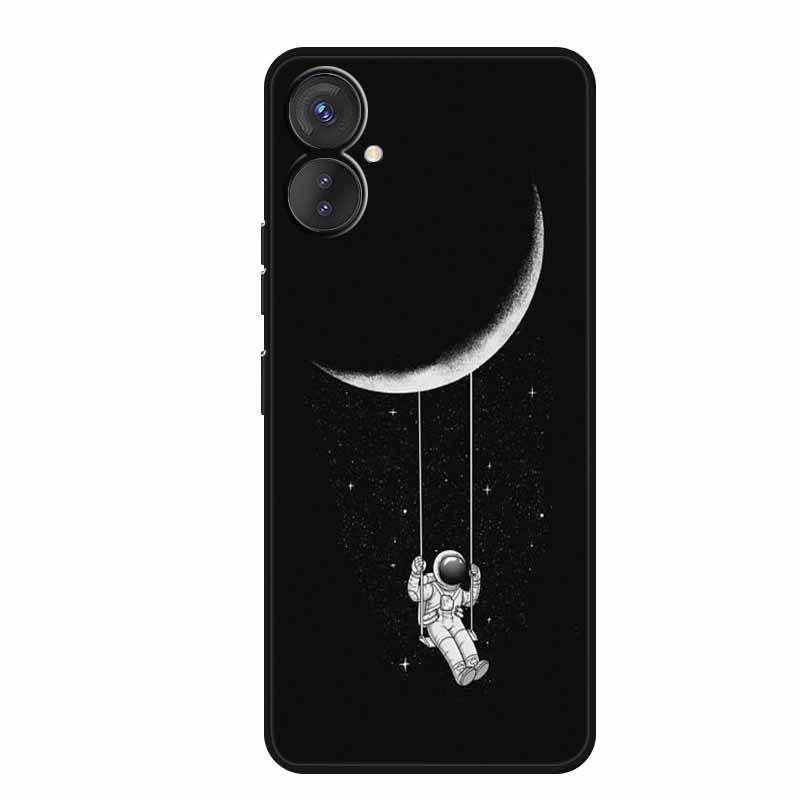 Для Tecno Spark 9 Pro Чехол Астронавт Силиконовый ТПУ Мягкая Задняя Крышка Чехлы Для Tecno Spark9 Pro 9Pro KH7 KH7n Funda Spaceman Capa