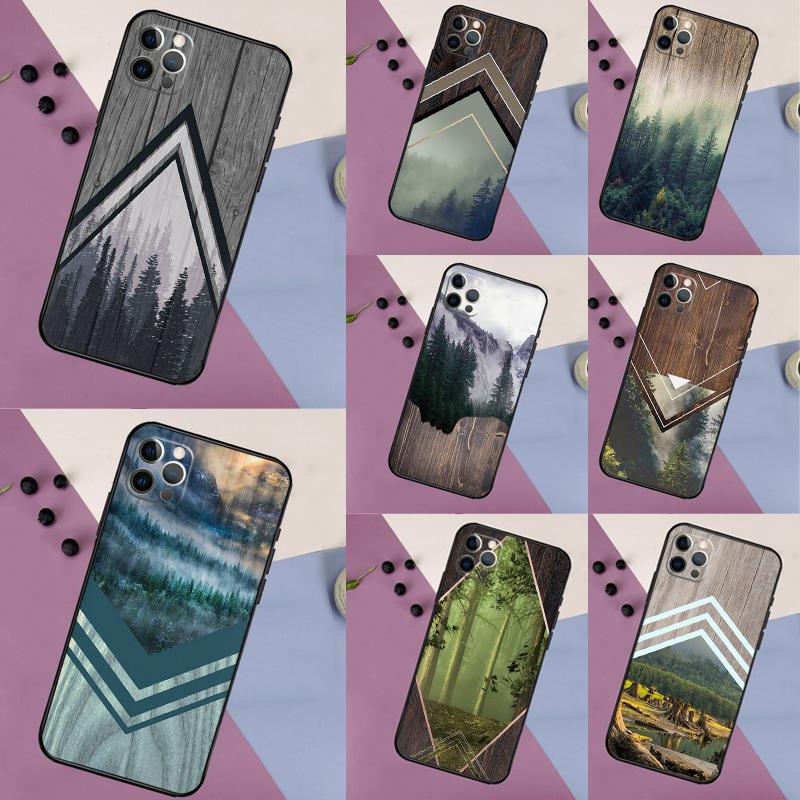 Wood Nature Pattern Case For Samsung Galaxy M12 M14 M11 M13 M15 M06 M16 M36 M56 M31 M53 M32 M52 M35 M55 M34 M54