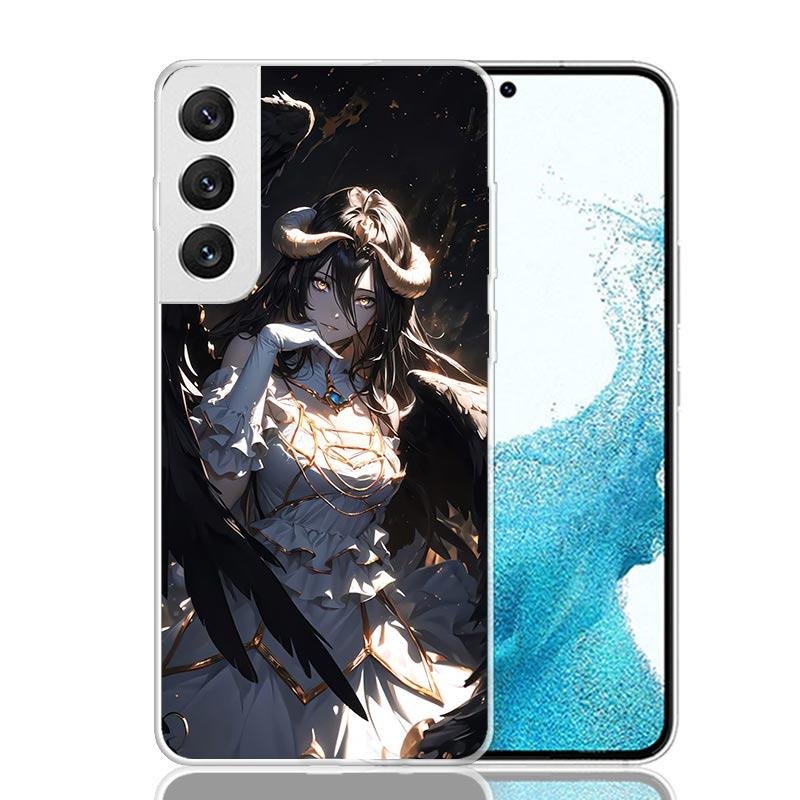 Чехол для телефона с изображением Альбедо из аниме Overlord для Samsung Galaxy S26 S25 Edge S24 S23 FE S22 Ultra S21 Plus S20 + Fundas Cover Coque Galaxy S