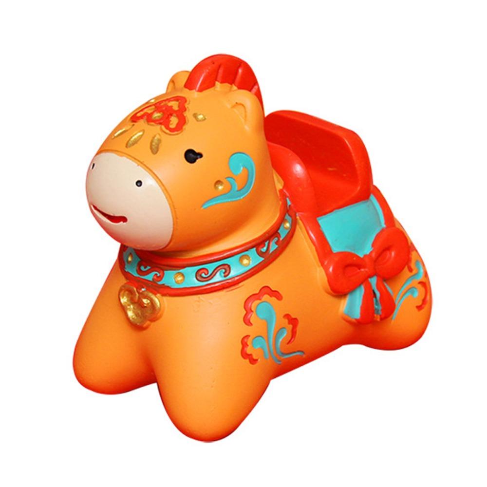 Талисман Зодиака Лошадь Подставка для телефона Украшение 2026 Год Лошади Фигурки Украшение для салона автомобиля