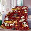 Hogwarts Magic School Print Blanket Warm  Comfortable Flannel Blanket for Bedrooms, Sofas, Beds, Chairs, Picnics, Travel -LXR24