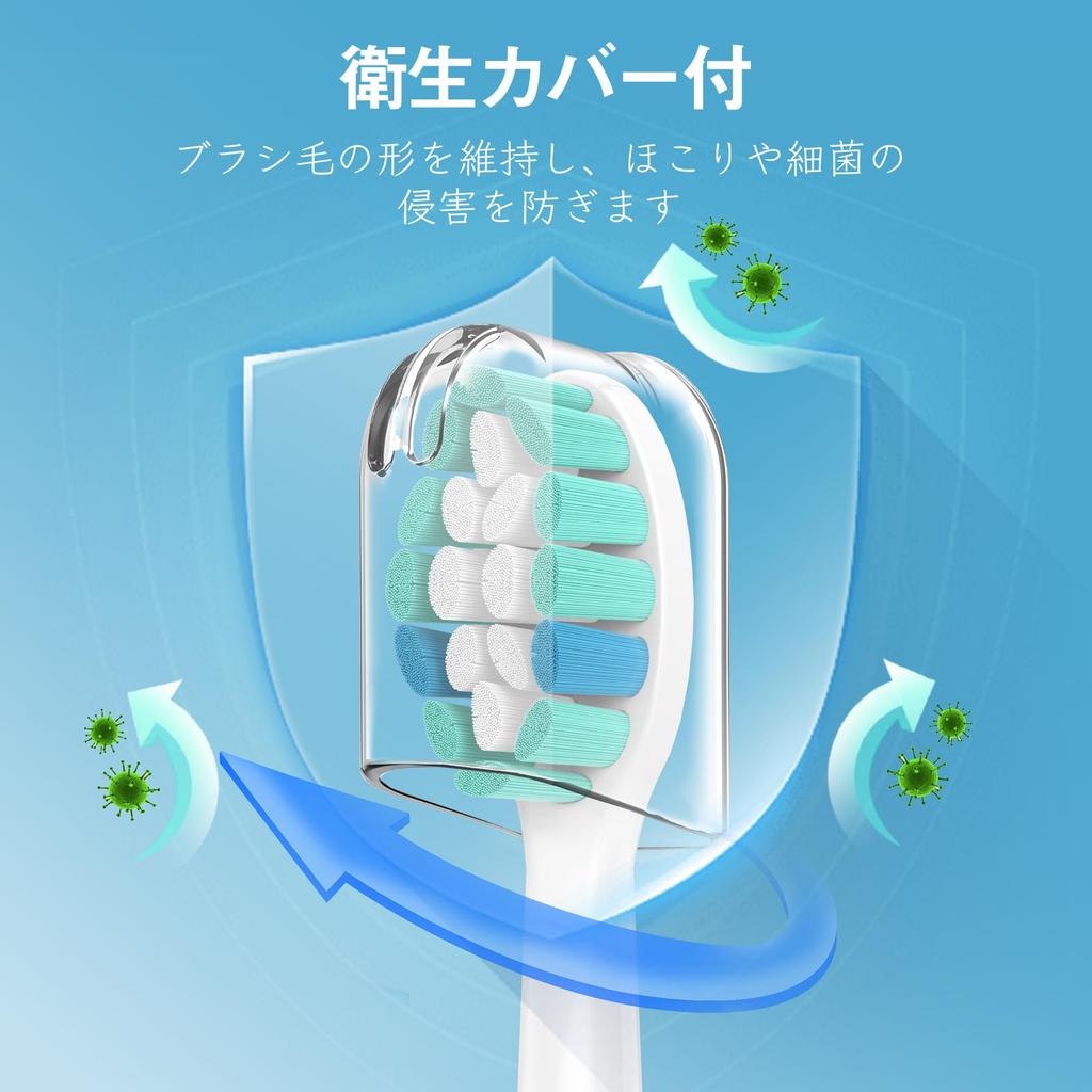 Trustnice Compatible Replacement Brush Heads for Philips Sonicare Electric DiamondClean Brush Heads for Plaque Set for Home and Travel Use