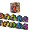 10m/roll Decorative Sticker Roll Self Adhesive Chalkboard Border Trim  Craft Display