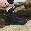Супер теплые зимние ботинки с мехом для походов на открытом воздухе мужские ботинки для снега противоскользящие водонепроницаемые ботинки мужская обувь зимние ботинки высокие hombre