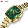Женские модные часы Curren Karrien 9093 - Повседневные с стальным ремешком