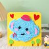 Sewing Needle and Thread Painting Cartoon Animal Felt Sewing Kit  Beginners