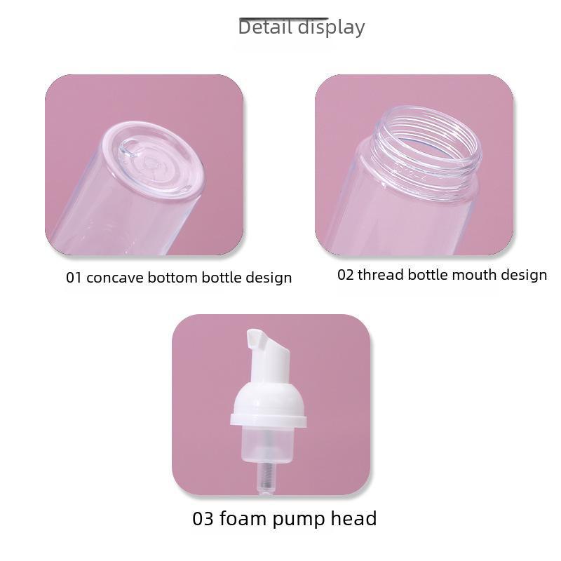 Пенный мусс, флакон 30/50/60 мл - Упаковка для чистки зубов и косметики