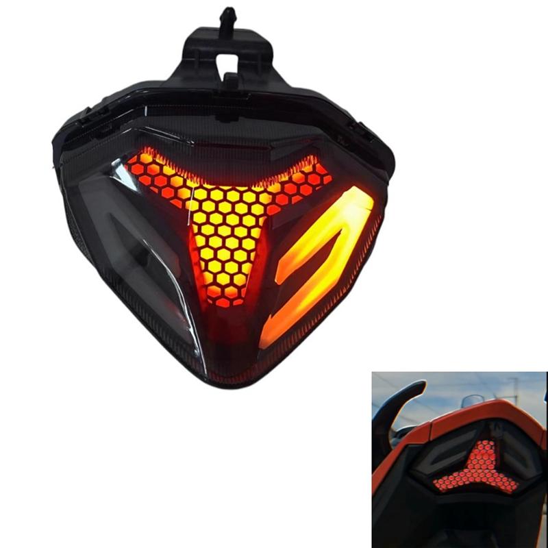 Smoked LED Tail Light Motorcycle Rear Brake Lights With Turn Signals For Honda WINNER X 150 2024 RSX150 2024