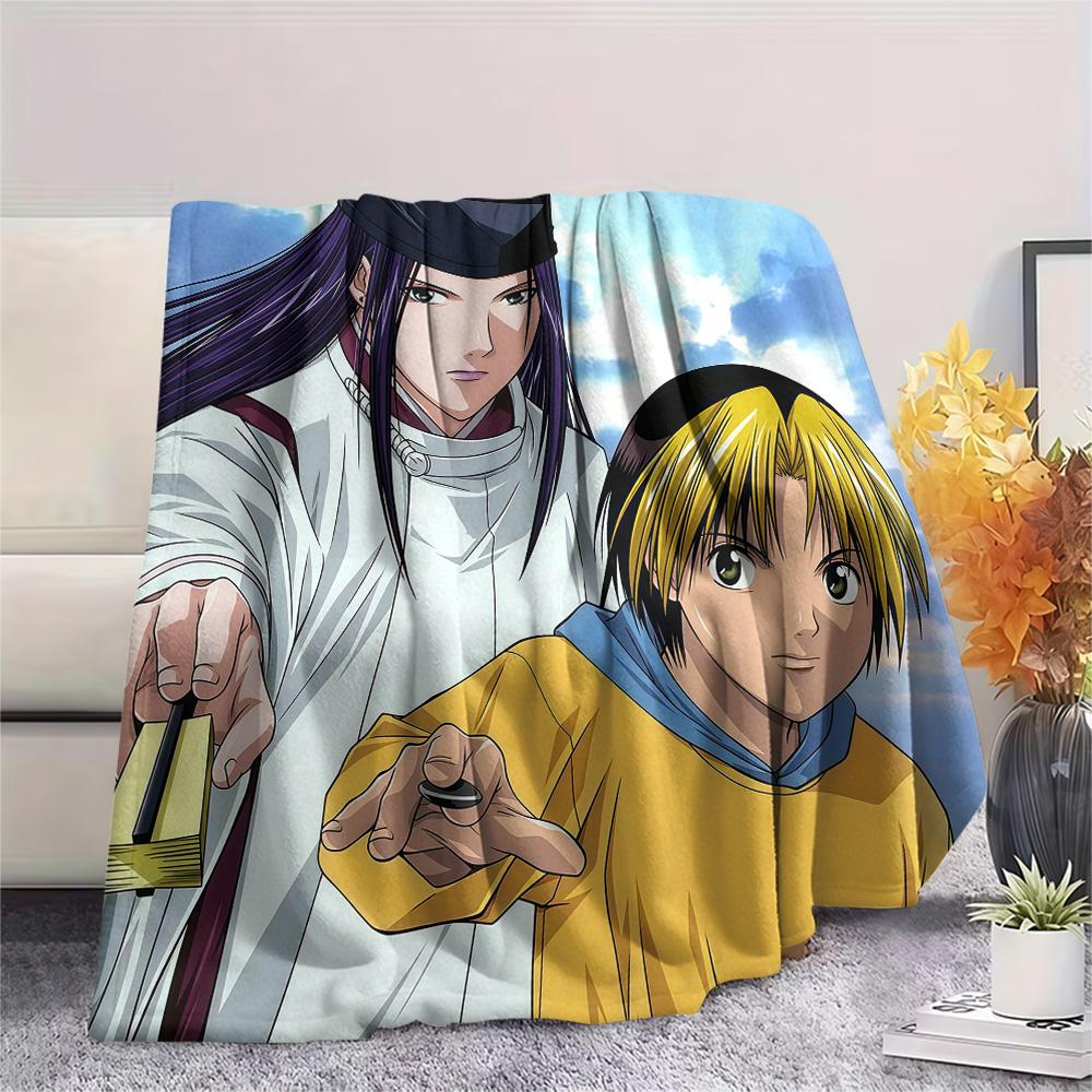 Hikaru no Go Flannel Blanket, High quality Comfortable for All Seasons, Home Decor, Warmth and Comfort