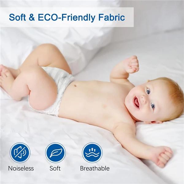 Водонепроницаемый чехол на матрас для кровати, эластичный сплошной цвет, простыня на подкладке, супер мягкие чехлы из микрофибры для кровати, водонепроницаемый чехол для матраса