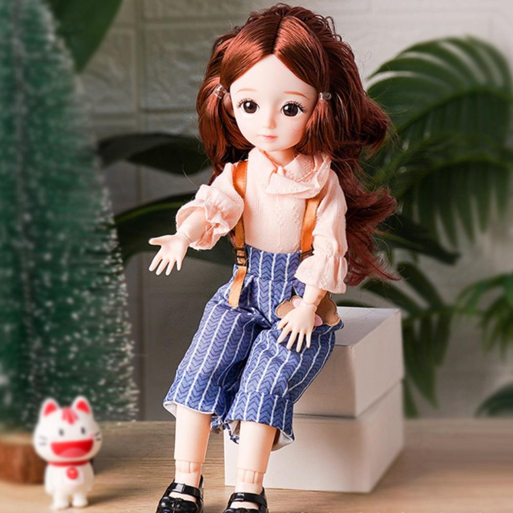 1/6 SD 30 см Bjd кукла с одеждой длинные волосы принцесса макияж шарнирная кукла девочка подарок