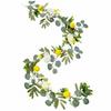 Realistic Artificial Lemon Garland Eucalyptus Leaves Simulation Lemon Vine  Kitchen Decor
