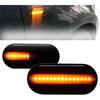 LED Dynamic Side Marker Light LED Sequential Side Marker Turn Signal Light Blinker Compatible for Ford Fiesta Focus Fusion