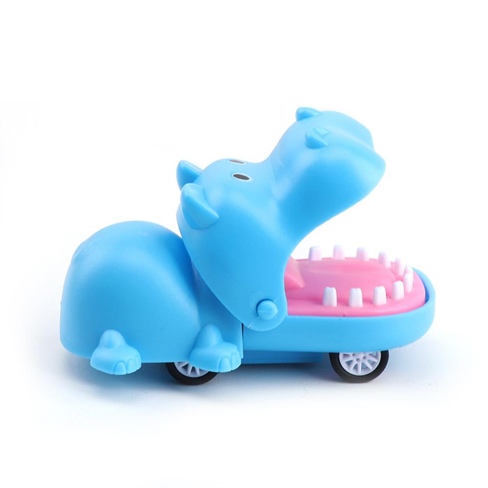 Pull Back Toy Cartoon Crocodile-shaped Bite Hand Toy Mini Pull Back Car Gift
