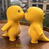 Dinosaur Figure Little Milk Dragon Decompress Toys Squeeze Toys Cartoon Doll Milk Dragon Squeeze Toy Soft Stuffed Yellow