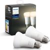 PHILIPS HUE Pack De 2 Ampoules White - 9,5 W - E27 - Bluetooth