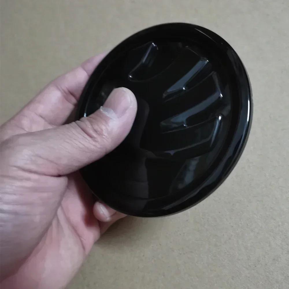 2026 Hot ENYAQ For Skoda Hood Sticker 100mm/110mm Glossy Black Skoda Trunk Sticker Car Badge Hood Sticker For Skoda KAROQ SUPERB