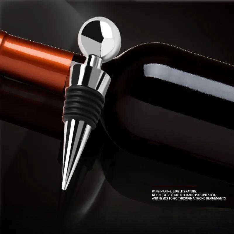 Пробка для бутылки красного вина в форме сердца, шестипроводная пробка для бутылки красного вина, уплотнительная крышка для сохранения вина