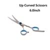 Down Barber Cutting Tools Curved Pet Shears Hair Cutting Thick Hair Trimming Dogs Grooming Scissors