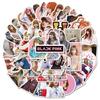 Яркая коллекция из 50 наклеек Blackpink с Лисой для индивидуальных DIY-декор-проектов